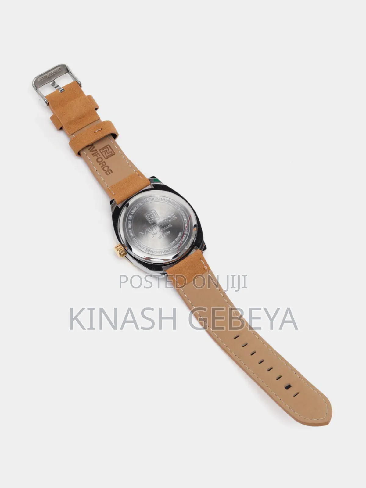 Navi Force Leather Band High Quality Watch