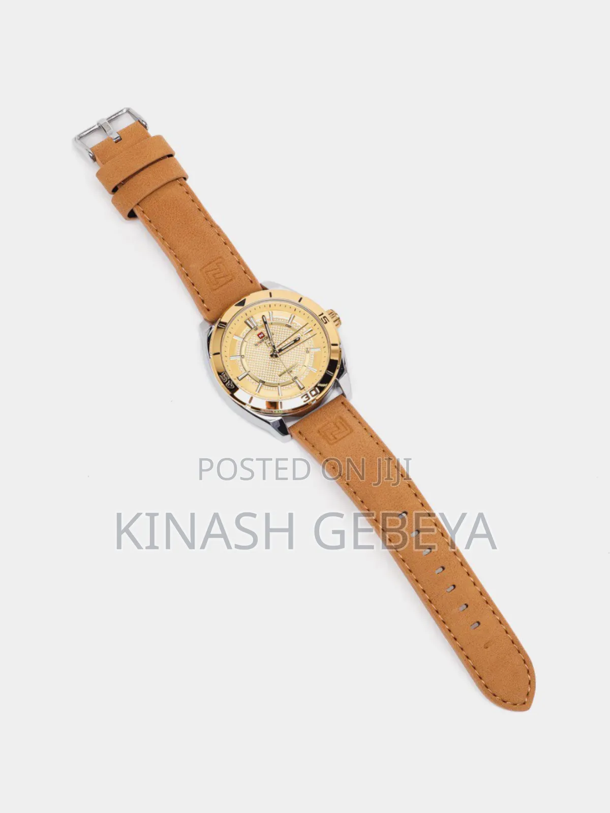 Navi Force Leather Band High Quality Watch