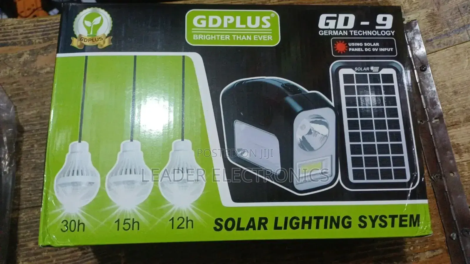 Gdplus Solar Lighting System