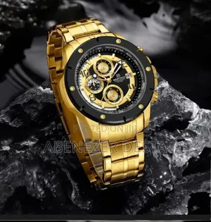 Naviforce Watch Quartz Chronograph Stainless Steel Watches