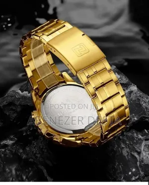 Naviforce Watch Quartz Chronograph Stainless Steel Watches