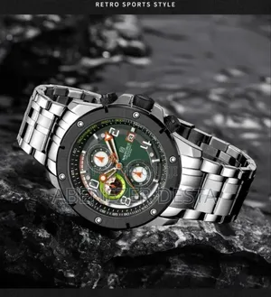Photo - New Naviforce Watch for Men Luxury Chronograph Waterproof