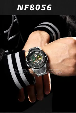 New Naviforce Watch for Men Luxury Chronograph Waterproof