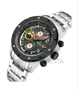 New Naviforce Watch for Men Luxury Chronograph Waterproof