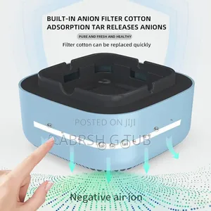 Smokeless Ashtray With Air Purifier