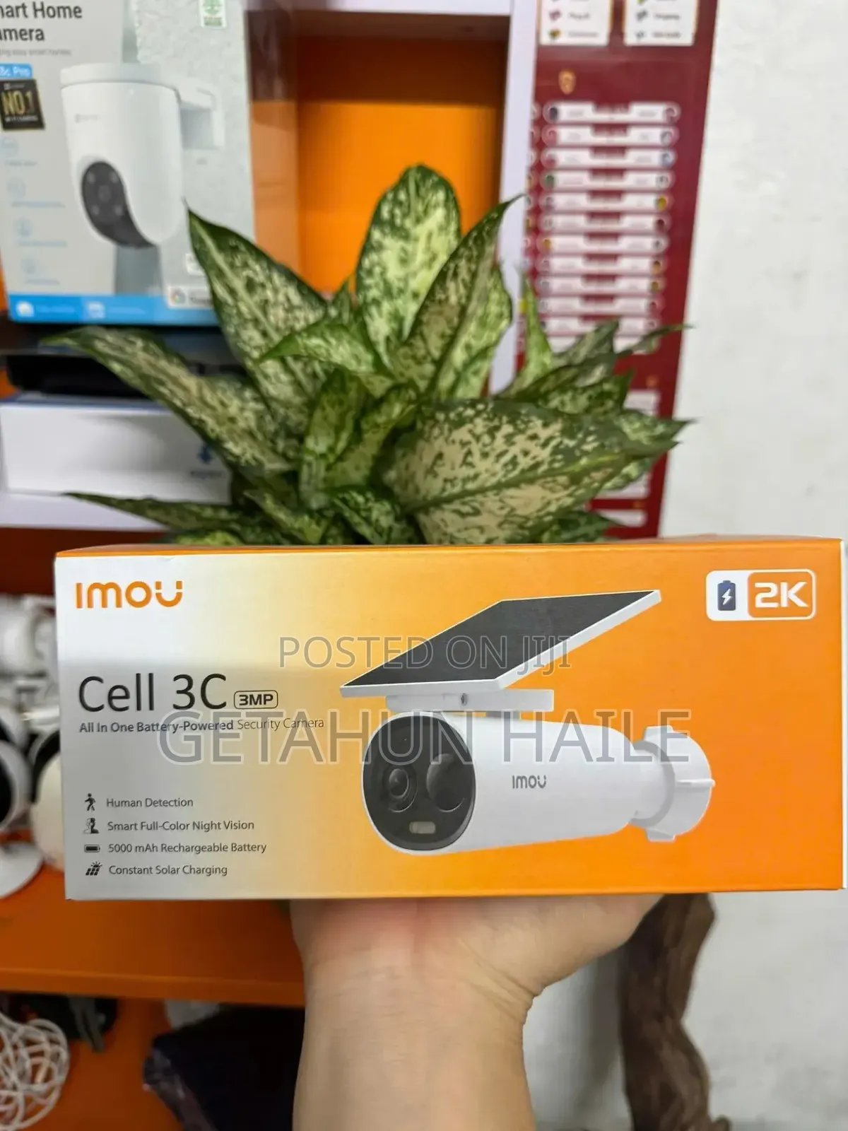 Imou Cell 3c Battery Powered Camera With Solar Panel