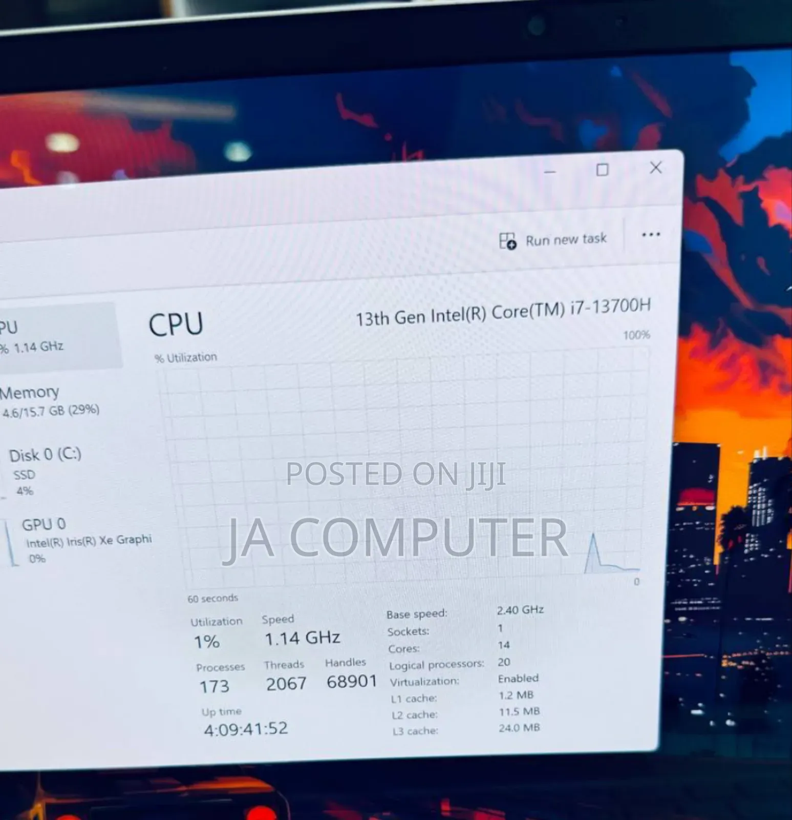 New Laptop HP Pavilion 14 16GB Intel Core I7 SSD 1T
