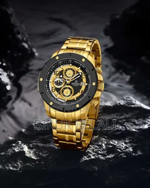 Photo - Navi Force Goleen by Black Full Waterproof Watch