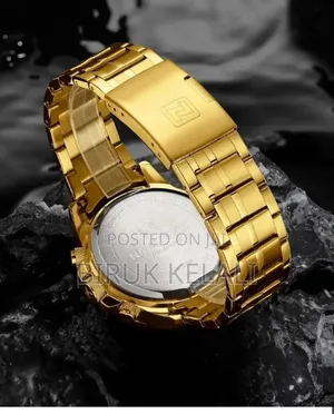 Navi Force Goleen by Black Full Waterproof Watch