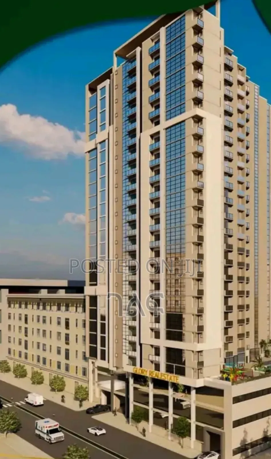 በውቢቷ Cmc ቅንጡ የመኖሪያ አፓርትመንቶችን ከባለ 1 እስከ 3 መኝታ ባለ 1 መኝታ 54 ካሬ