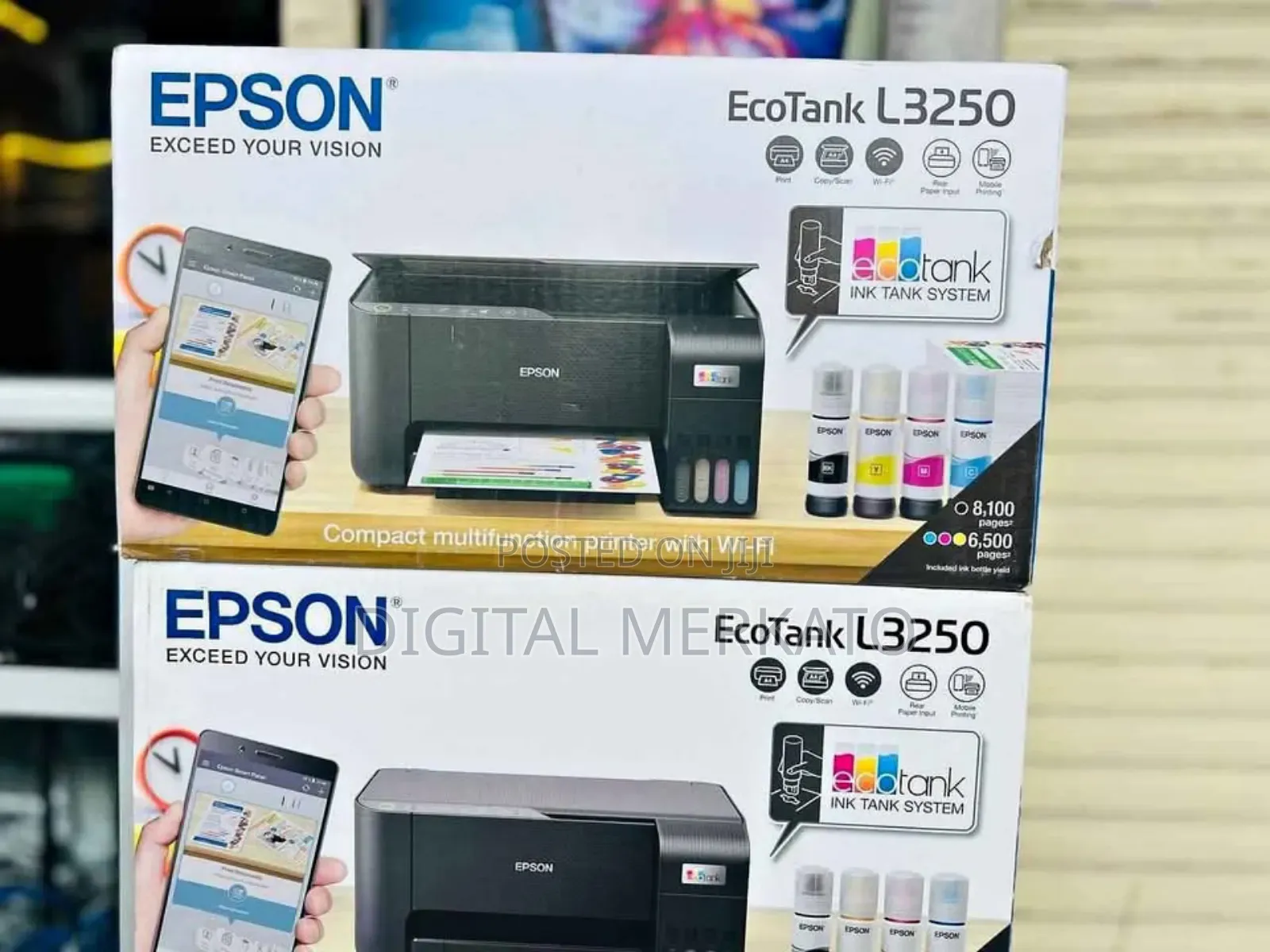 Epson L 3250 Color Printer Copy and Scan