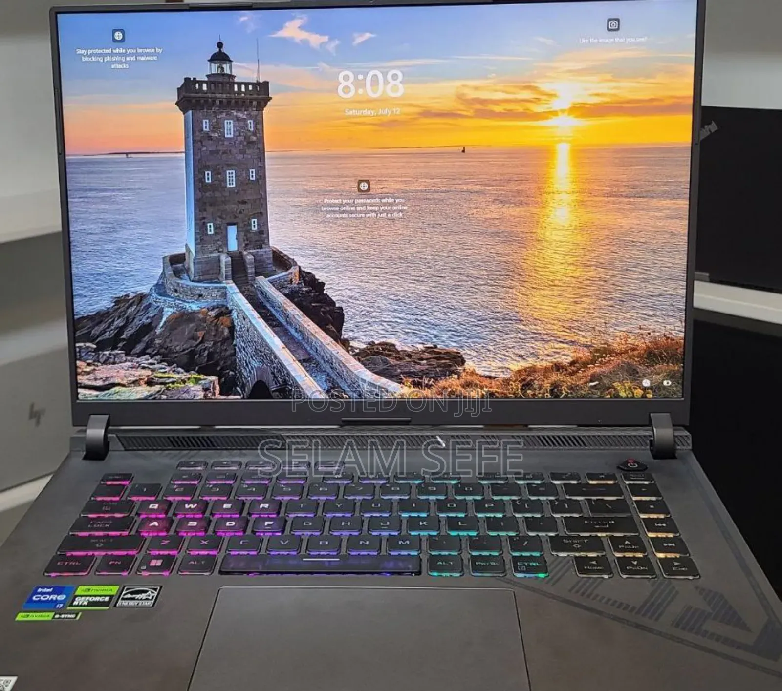 New Laptop Asus ROG Strix G15 16GB Intel Core I7 SSD 1T