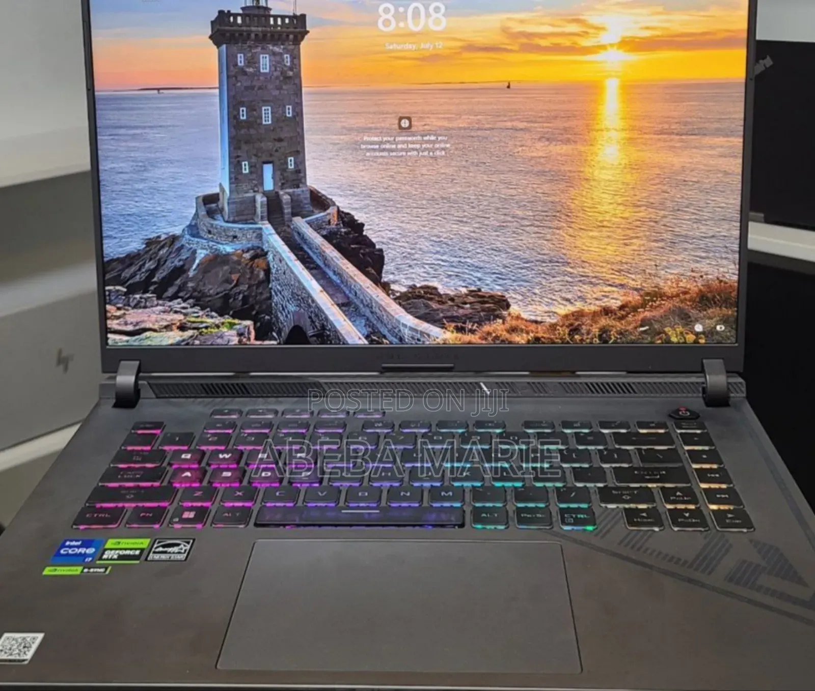 New Laptop Asus ROG Strix G15 16GB Intel Core I7 SSD 1T