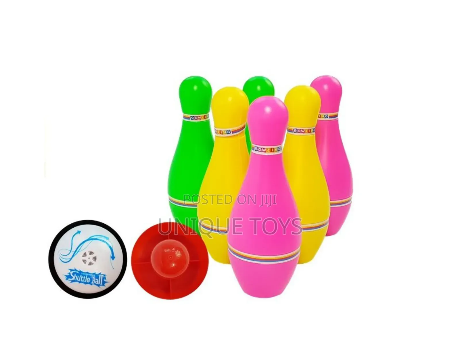  2-in-1 Luminous Bowling Tejo Set With Light Sound