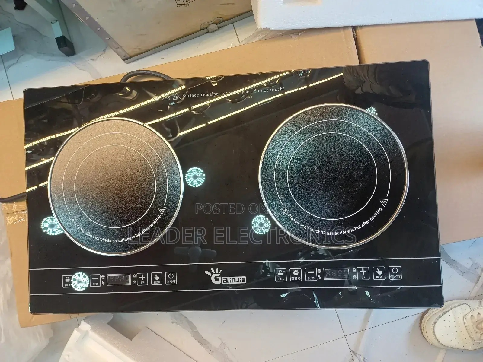 Gelingi Digital Tech Stove 2 Hotplates 