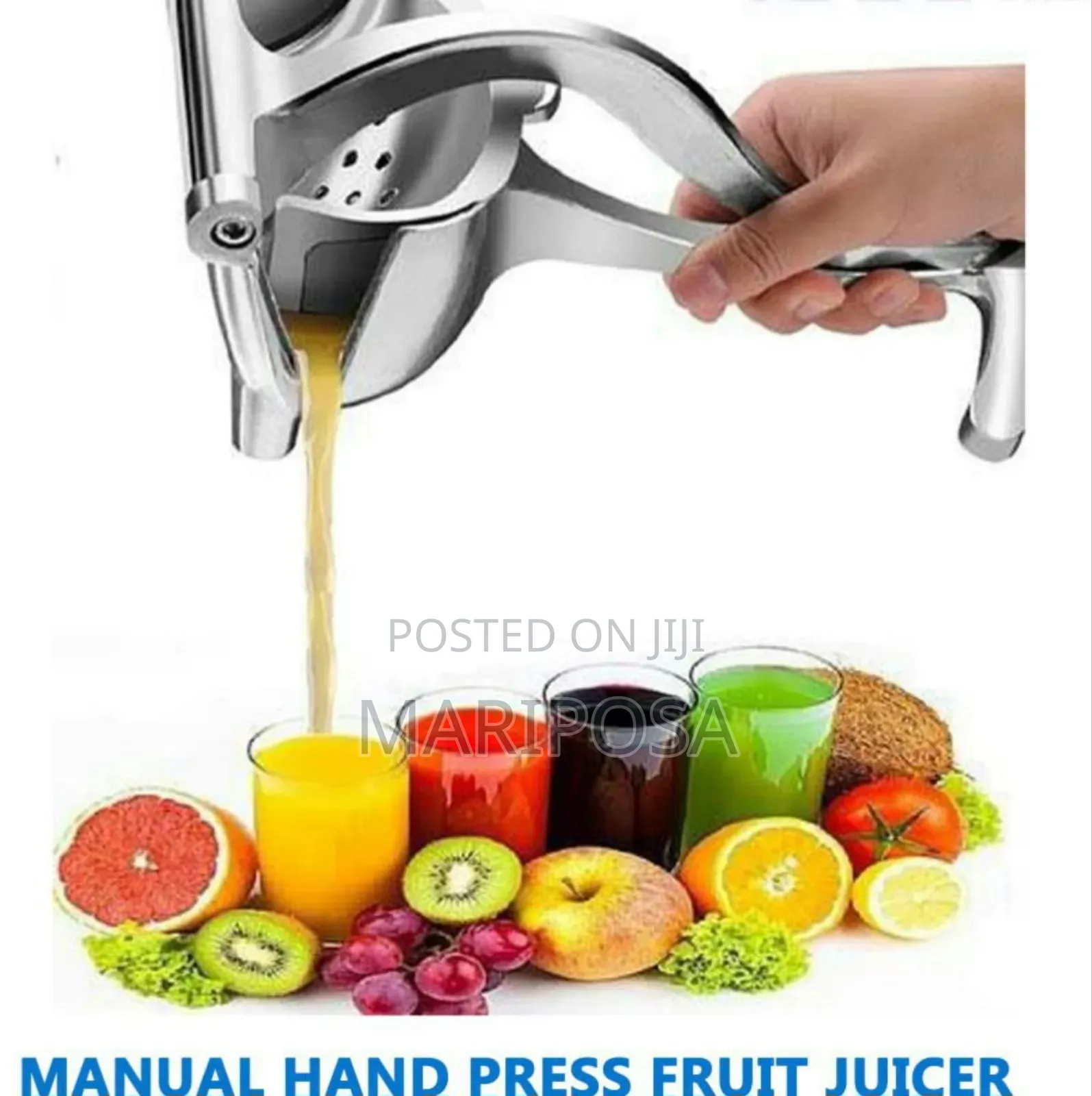     
 Manual Hand Press Fruit Juicer
