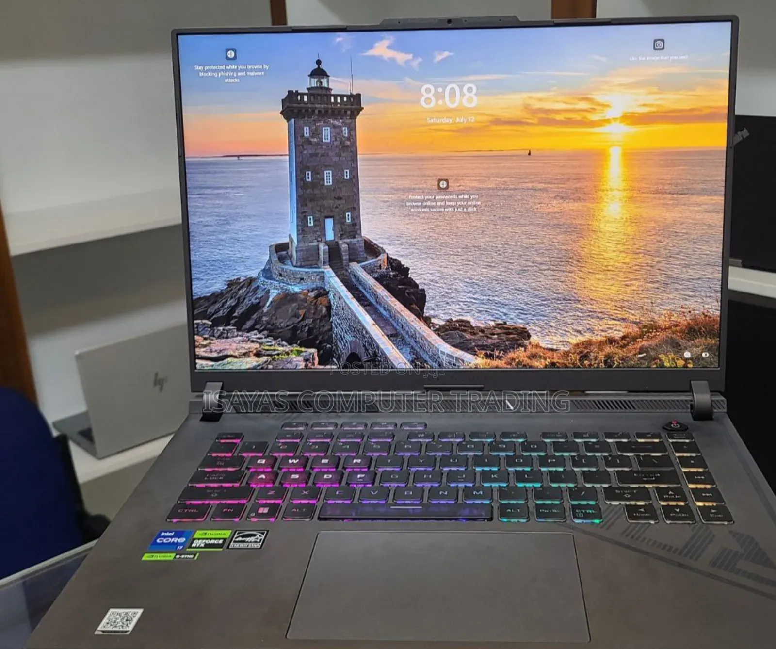 New Laptop Asus ROG Strix G15 16GB Intel Core I7 SSD 1T