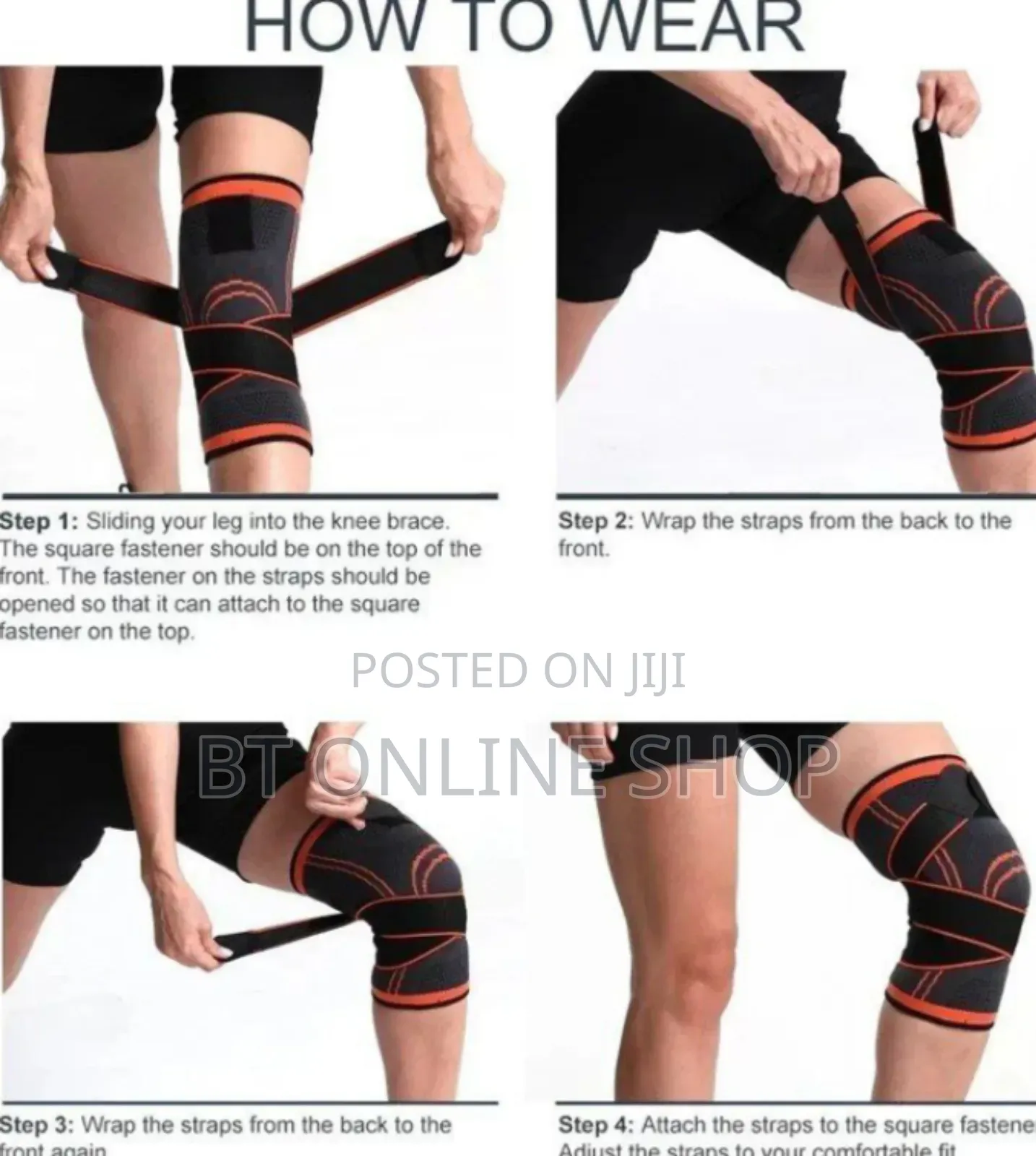 1 PCS Leo Star Knee Support Belt