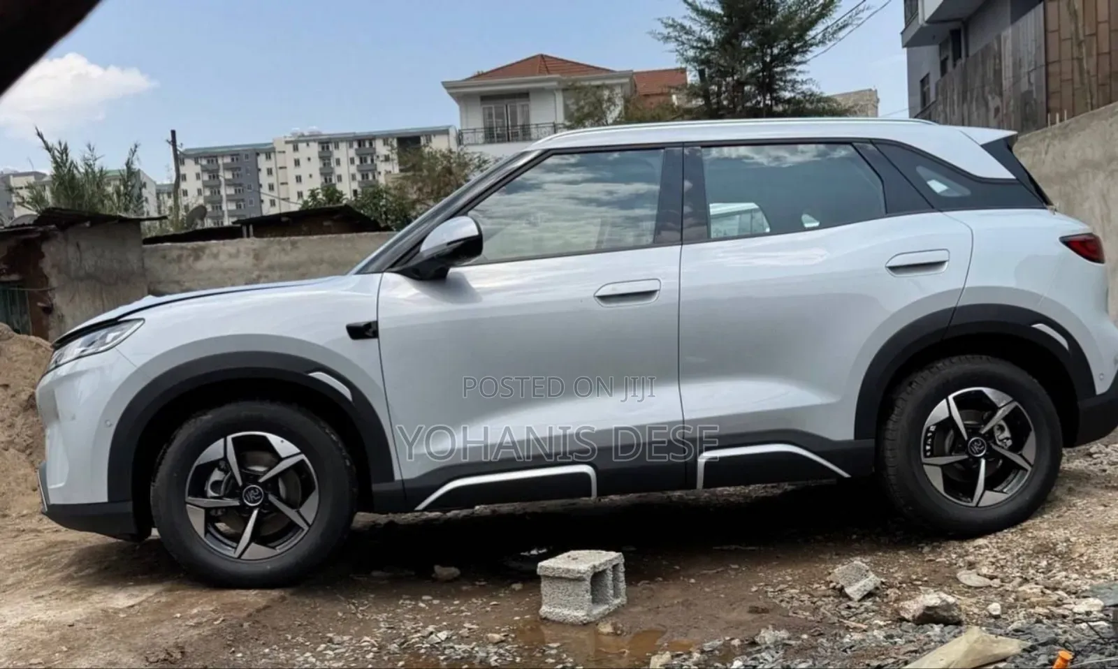 New BYD Yuan Up 2024 Silver