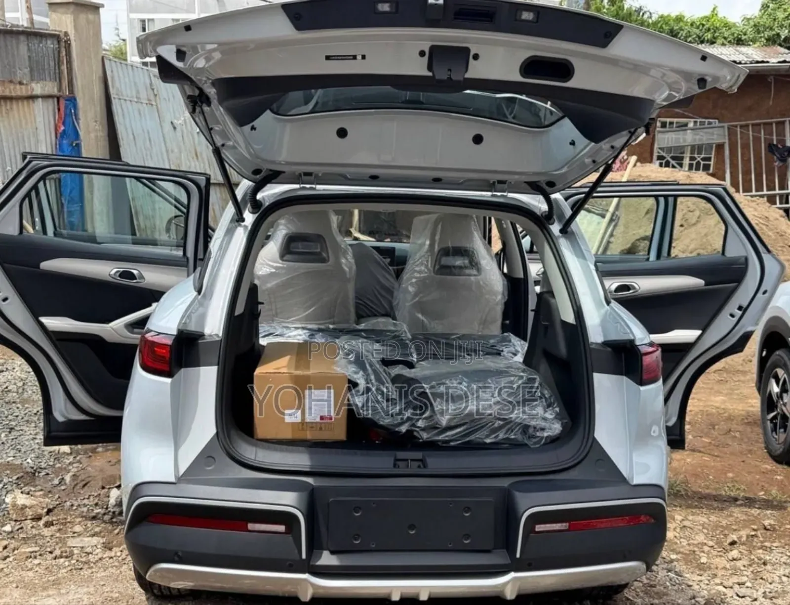 New BYD Yuan Up 2024 Silver