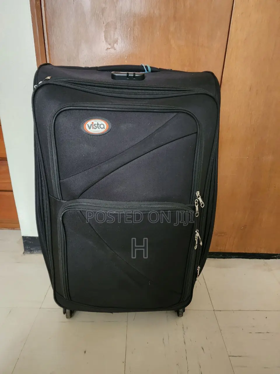 Checked Large Luggage,