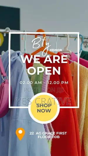 Fancy Coming Soon Poster Design