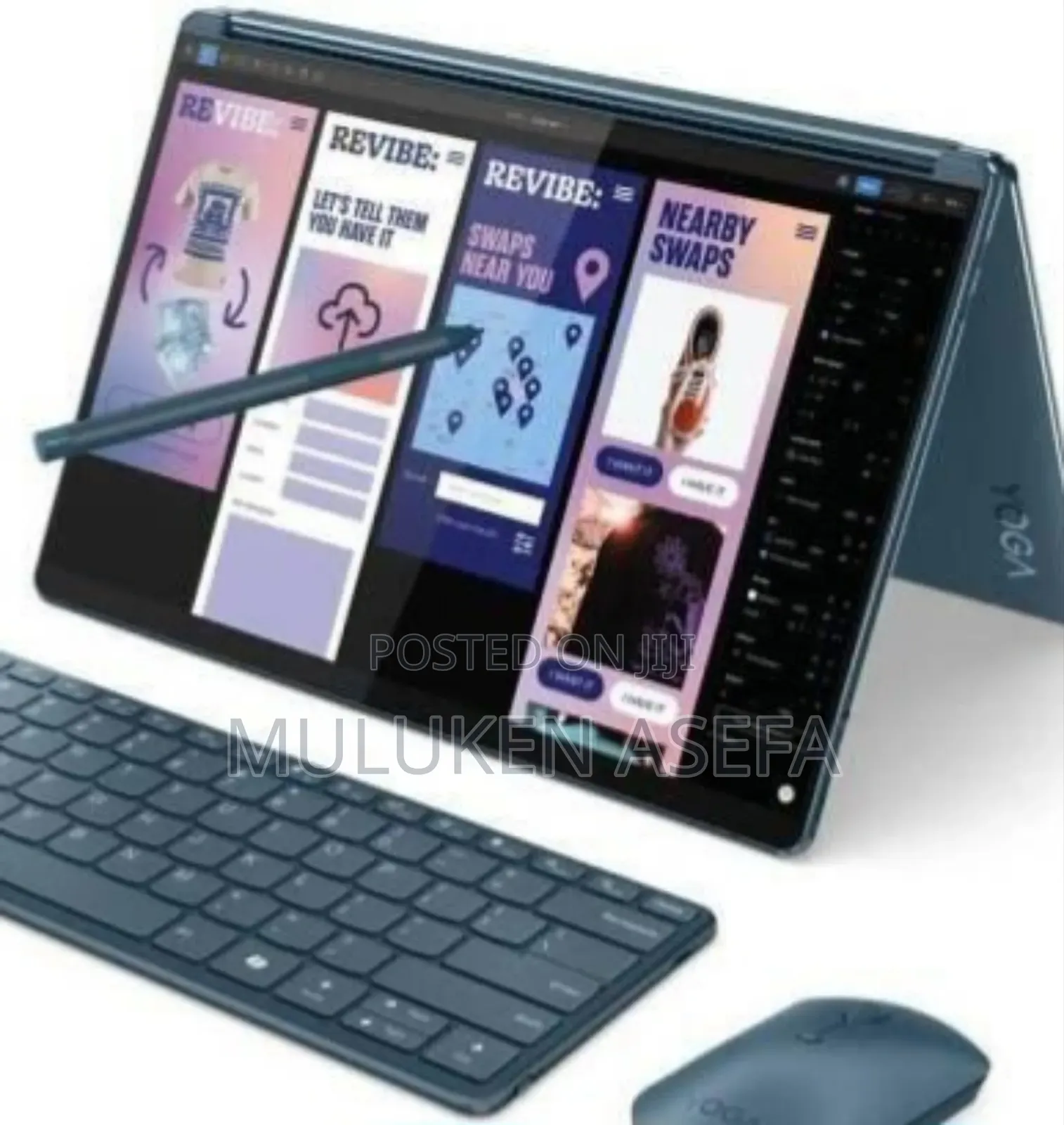 New Laptop Lenovo Yoga Book 9i 16GB Intel Core Ultra 7 SSD 1T