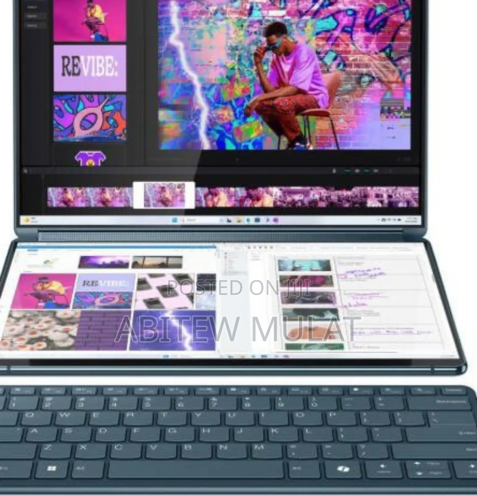 New Laptop Lenovo Yoga Book 9i 16GB Intel Core Ultra 7 SSD 1T