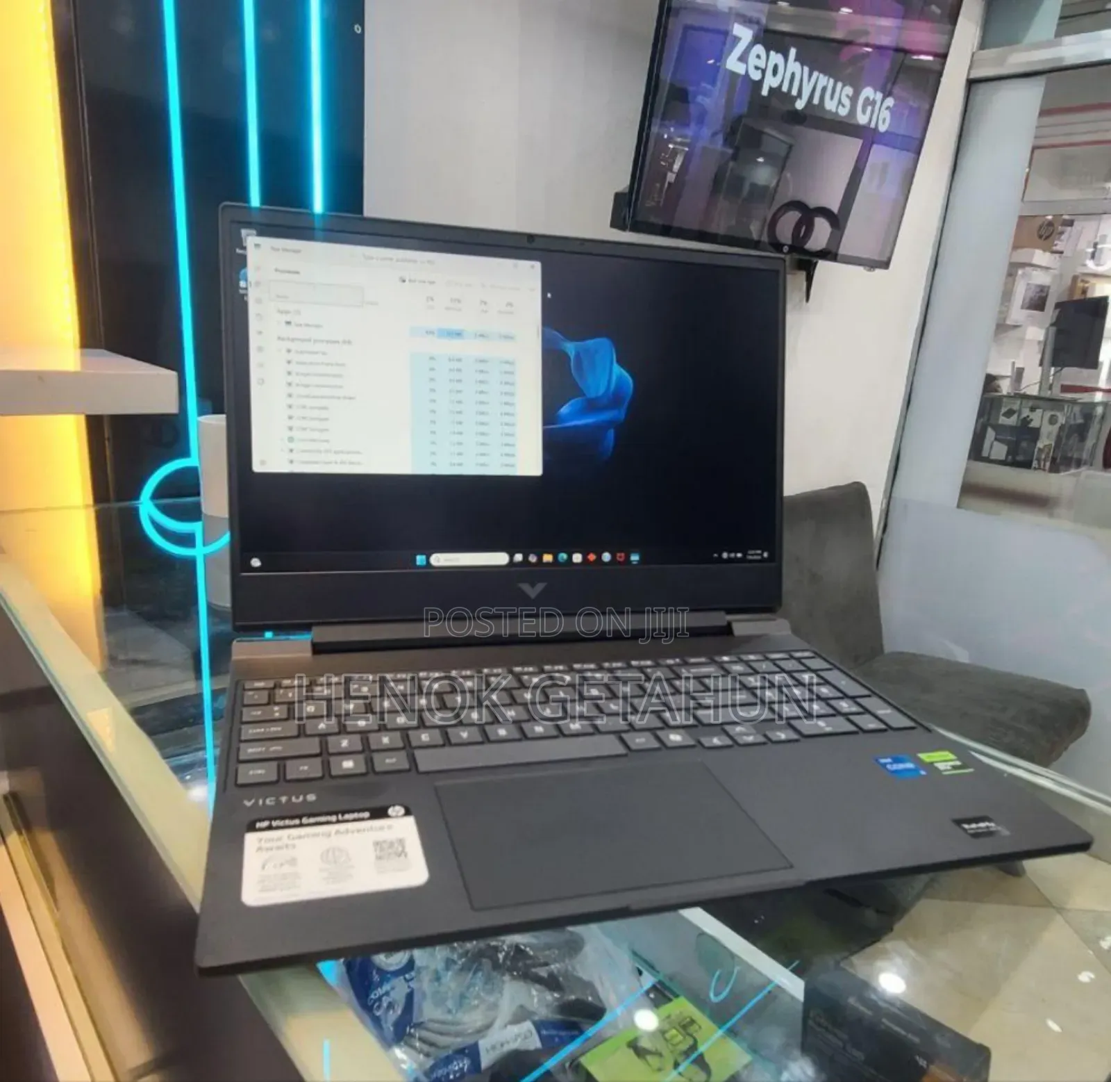 New Laptop HP Victus 16 8GB Intel Core I5 SSD 512GB