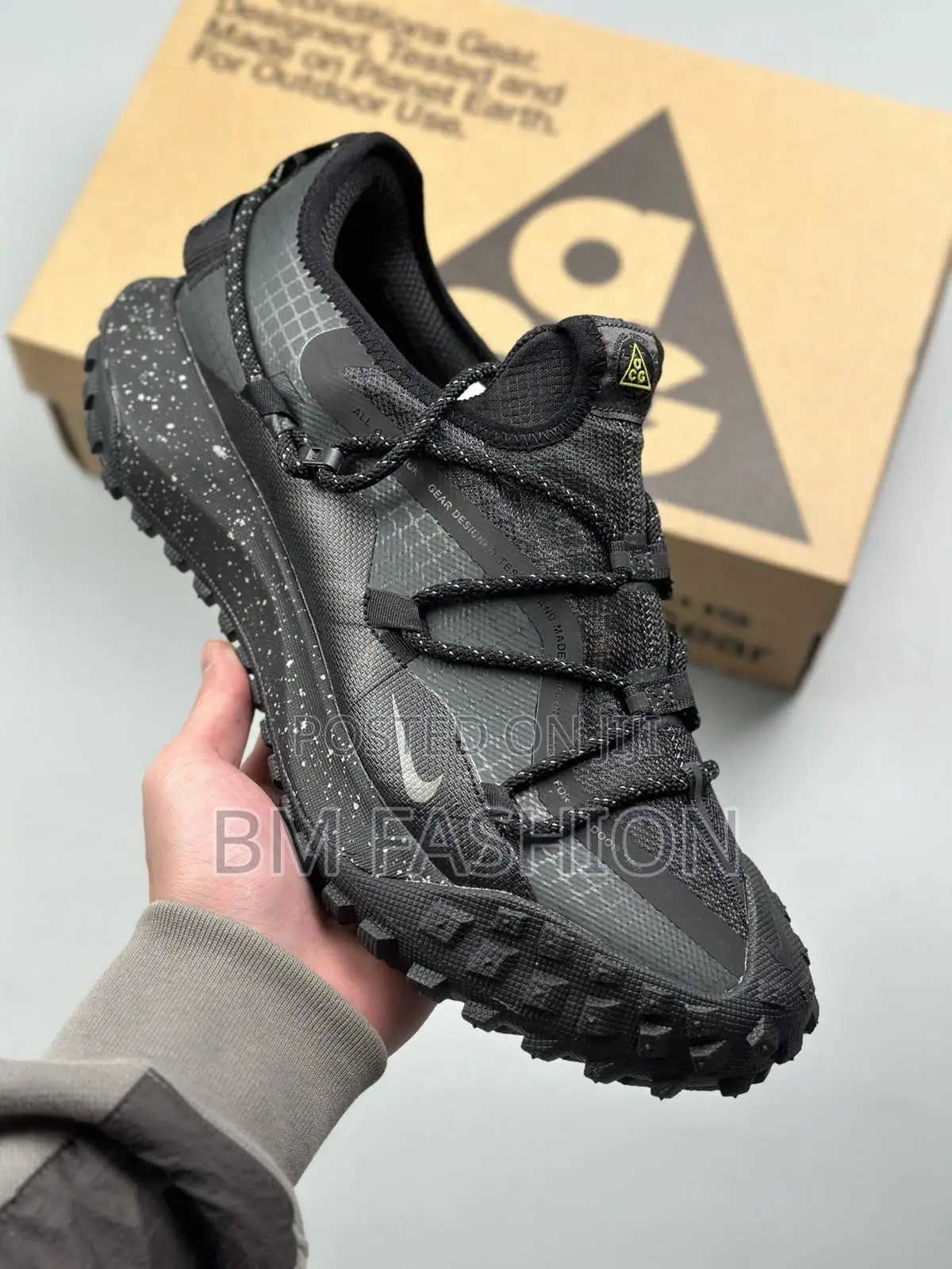 Men's Nike Acg Mountain Fly Low GTX Se Black