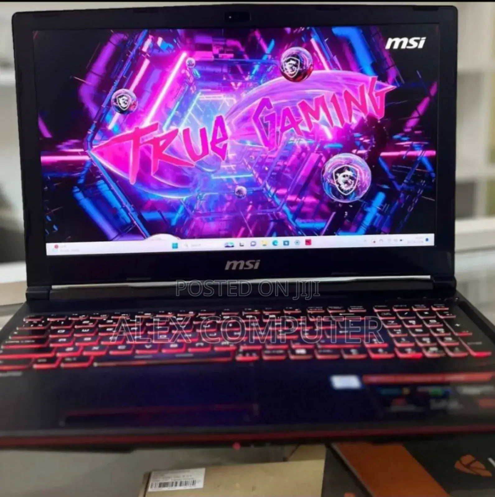 New Laptop MSI GF63 16GB Intel Core I5 SSD 1T