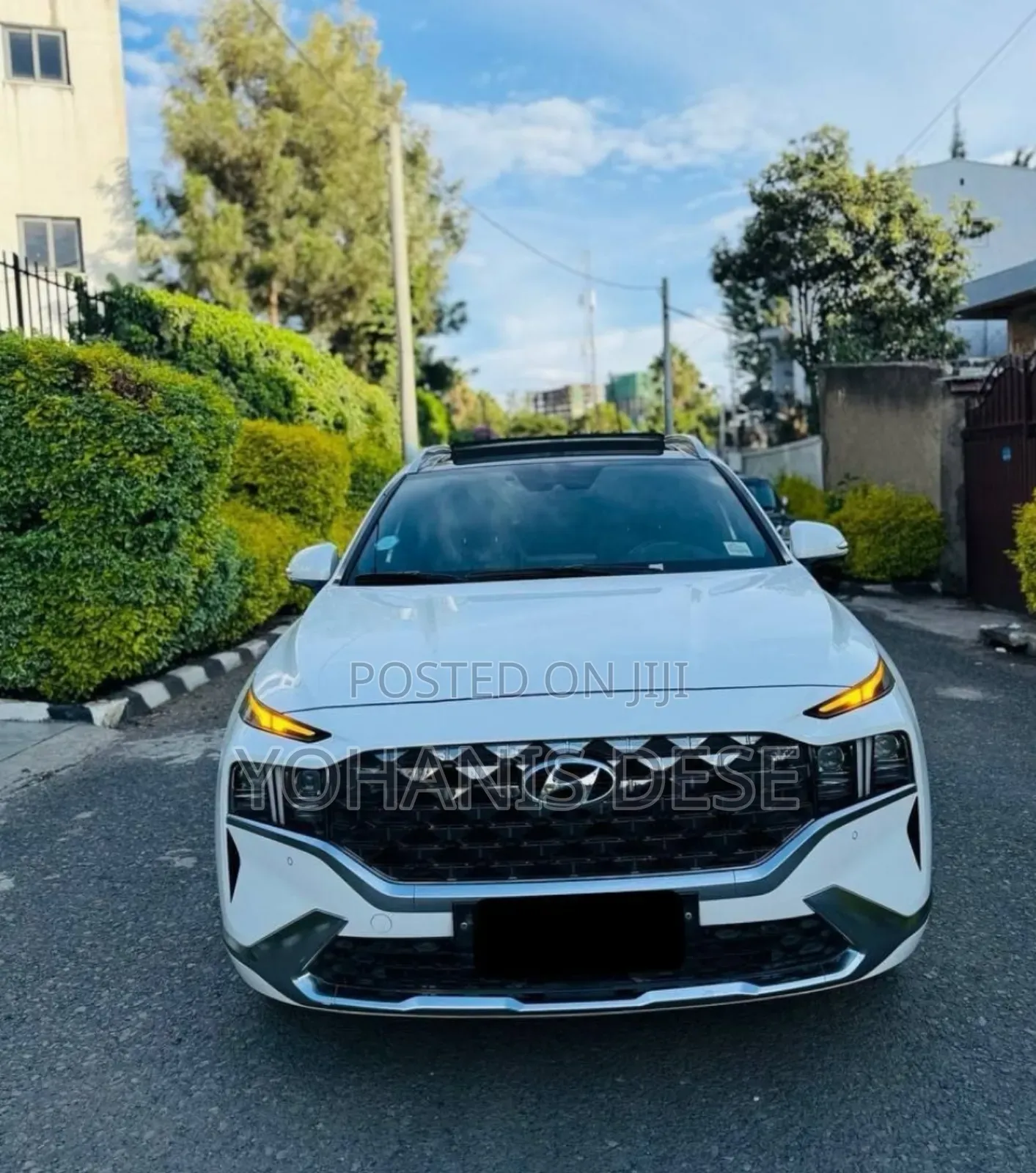 Hyundai Santa Fe 2022 White