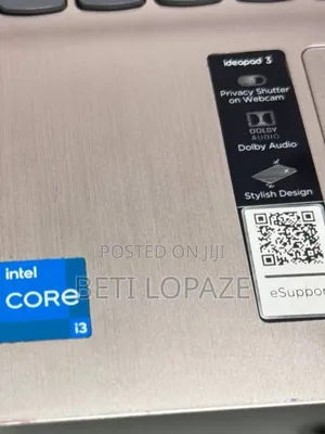New Laptop Lenovo Ideapad 3 8GB Intel Core I3 SSD 256GB