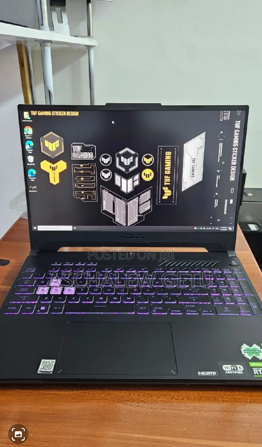New Laptop Asus TUF Gaming A15 16GB AMD Ryzen 7 SSD 512GB