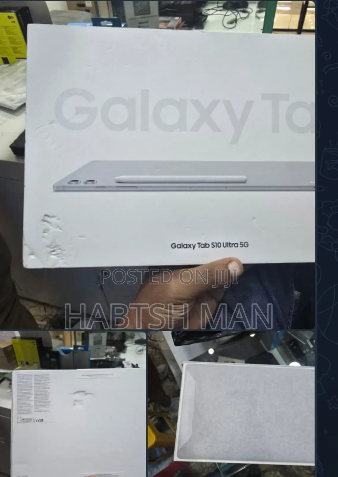 New Samsung Galaxy Tab S10+ 5G 256 GB Silver