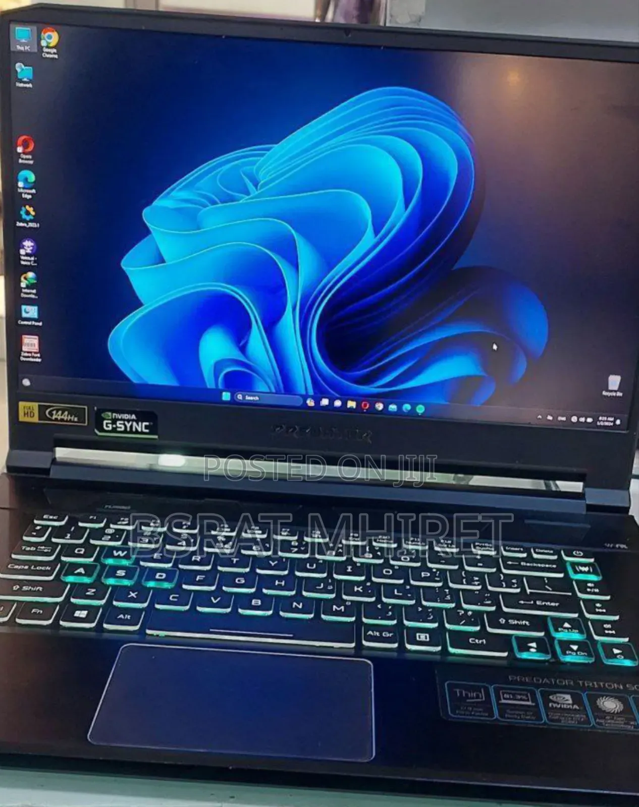 New Laptop Acer Predator Helios 300 16GB Intel Core I7 SSD 1T