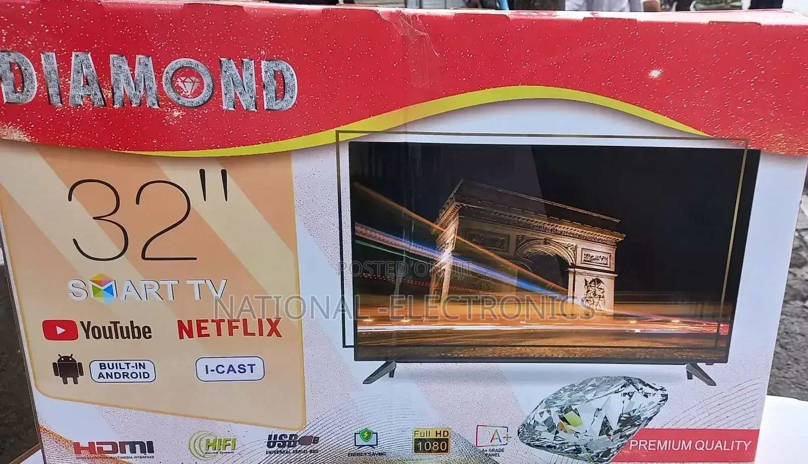 Diamond 32 Inch Tv Smart Uhd Android New Products