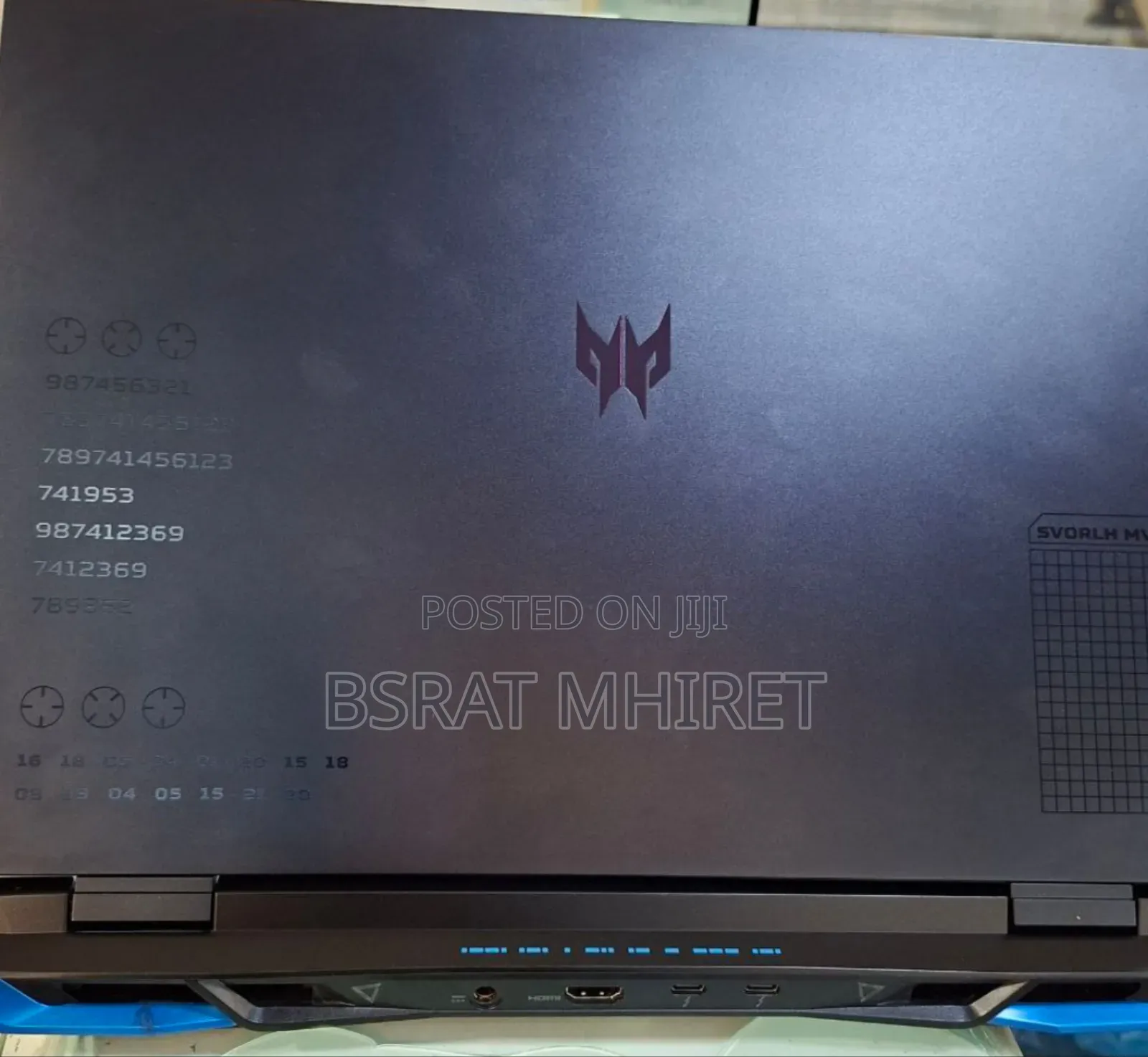 New Laptop Acer Predator Helios 300 16GB Intel Core I9 SSD 1T
