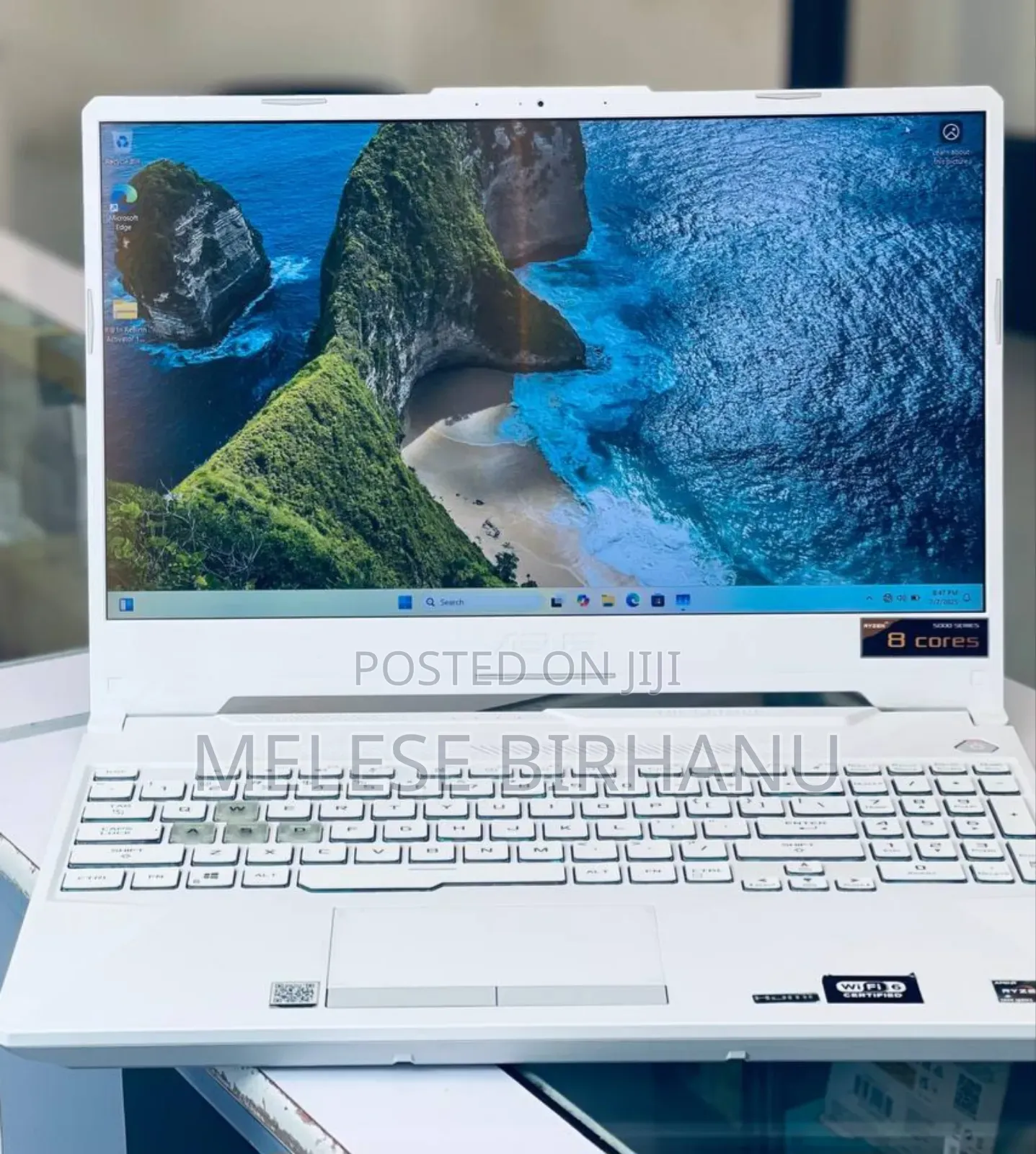 New Laptop Asus TUF516P 16GB AMD Ryzen 7 SSD 512GB