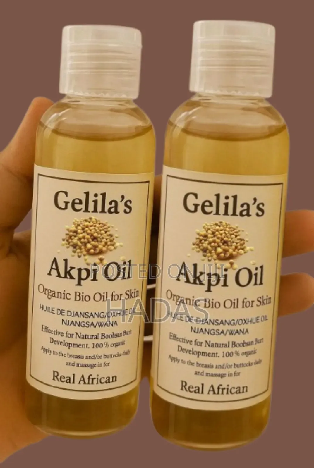 Akpi Oil 100% Natural Akpi Oil for Hipup,Muscle Strength