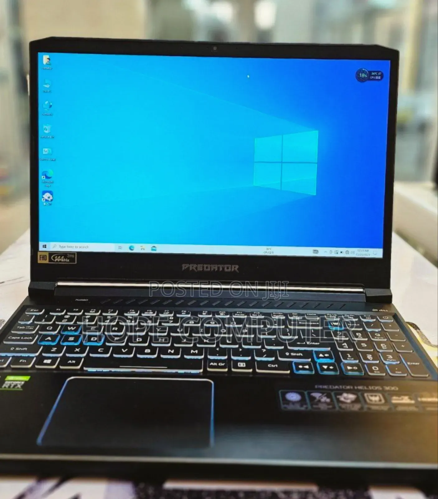 New Laptop Acer Predator Helios 300 16GB Intel Core I7 SSD 1T