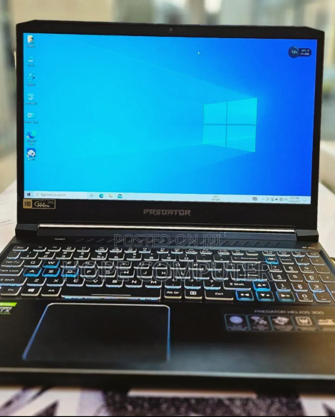 New Laptop Acer Predator Helios 300 16GB Intel Core I7 SSD 1T