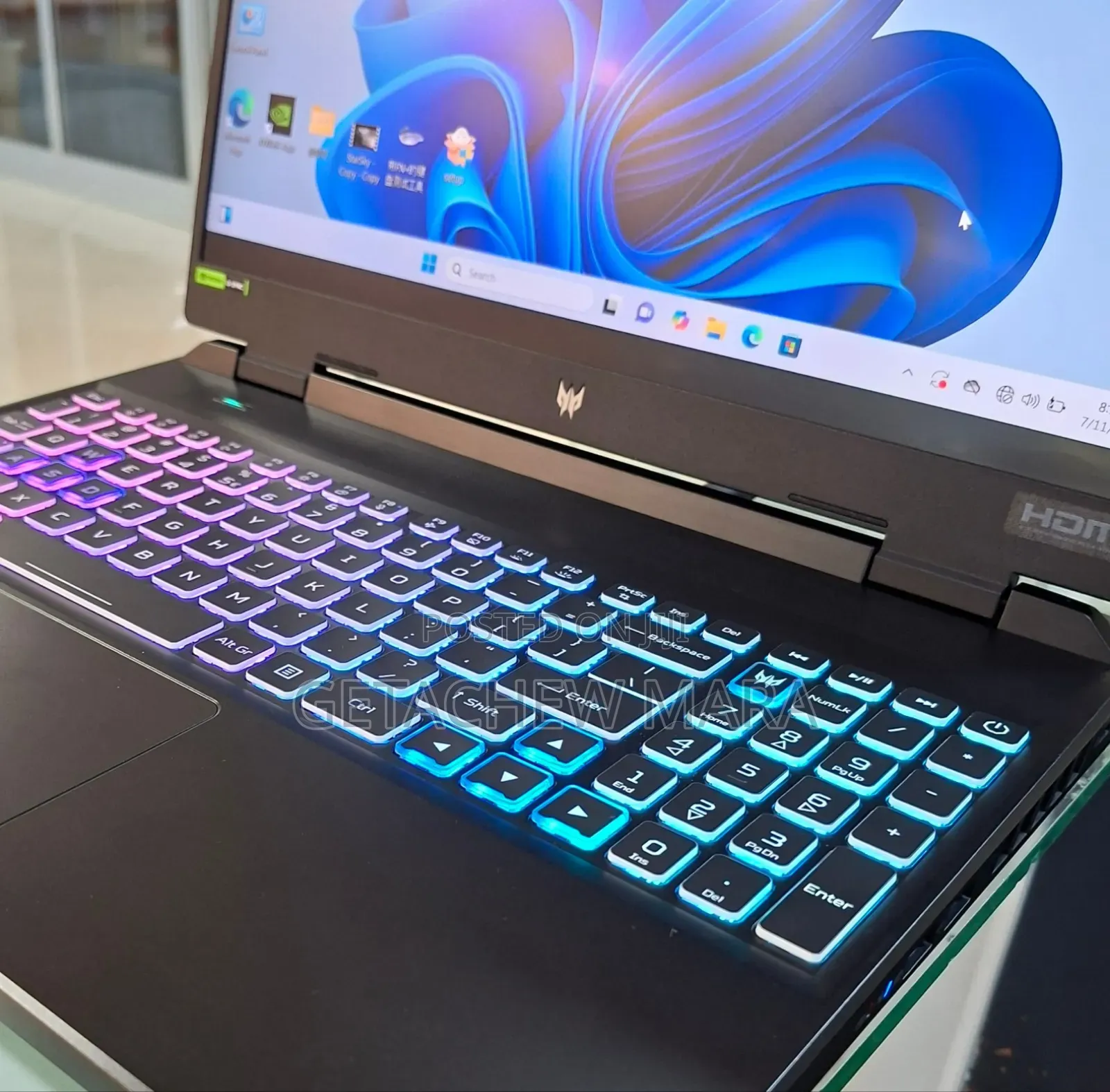 New Laptop Acer Predator Helios 300 16GB Intel Core I9 SSD 1T