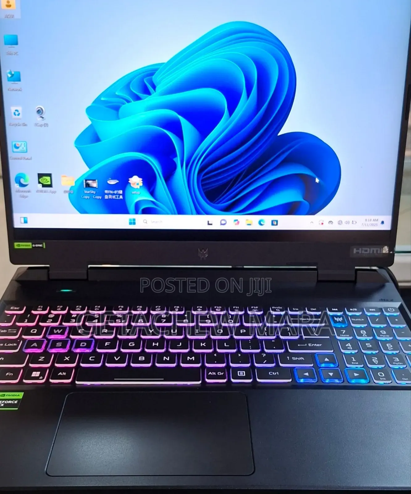 New Laptop Acer Predator Helios 300 16GB Intel Core I9 SSD 1T