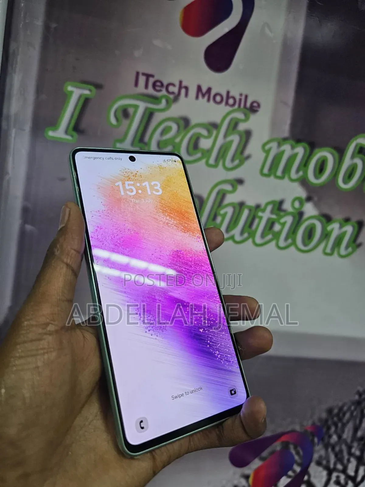 New Samsung Galaxy A73 5G 256 GB Blue