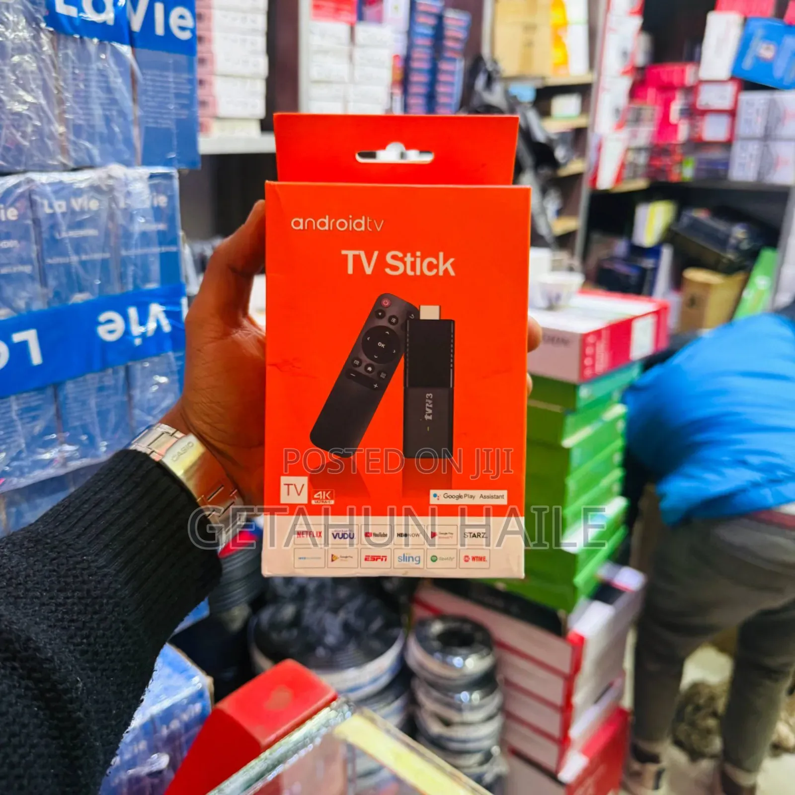 Tv Stick With 128gb Storage (Tv Smart ማድረጊያ)