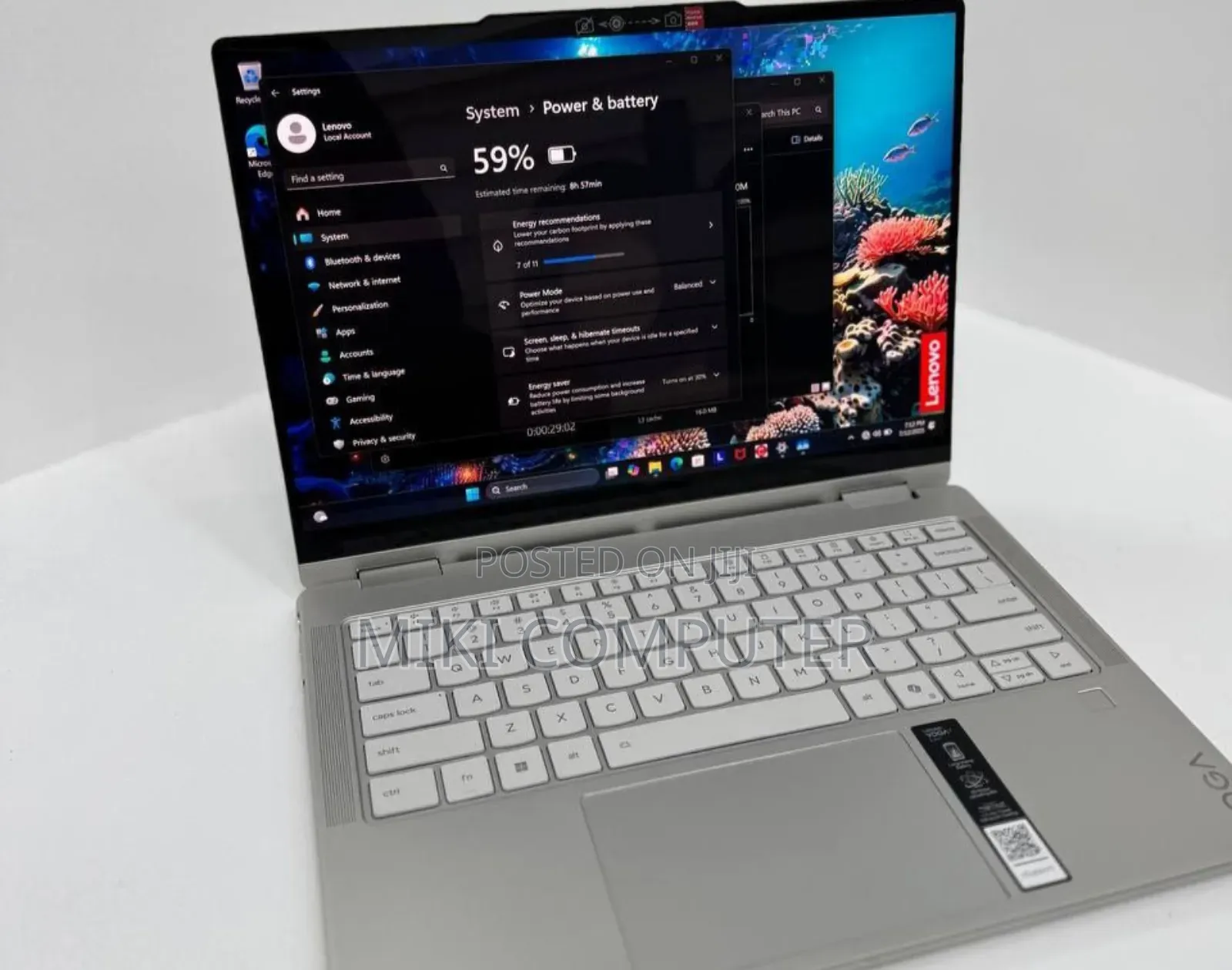 New Laptop Lenovo Yoga 7i 16GB AMD Ryzen 7 SSD 512GB