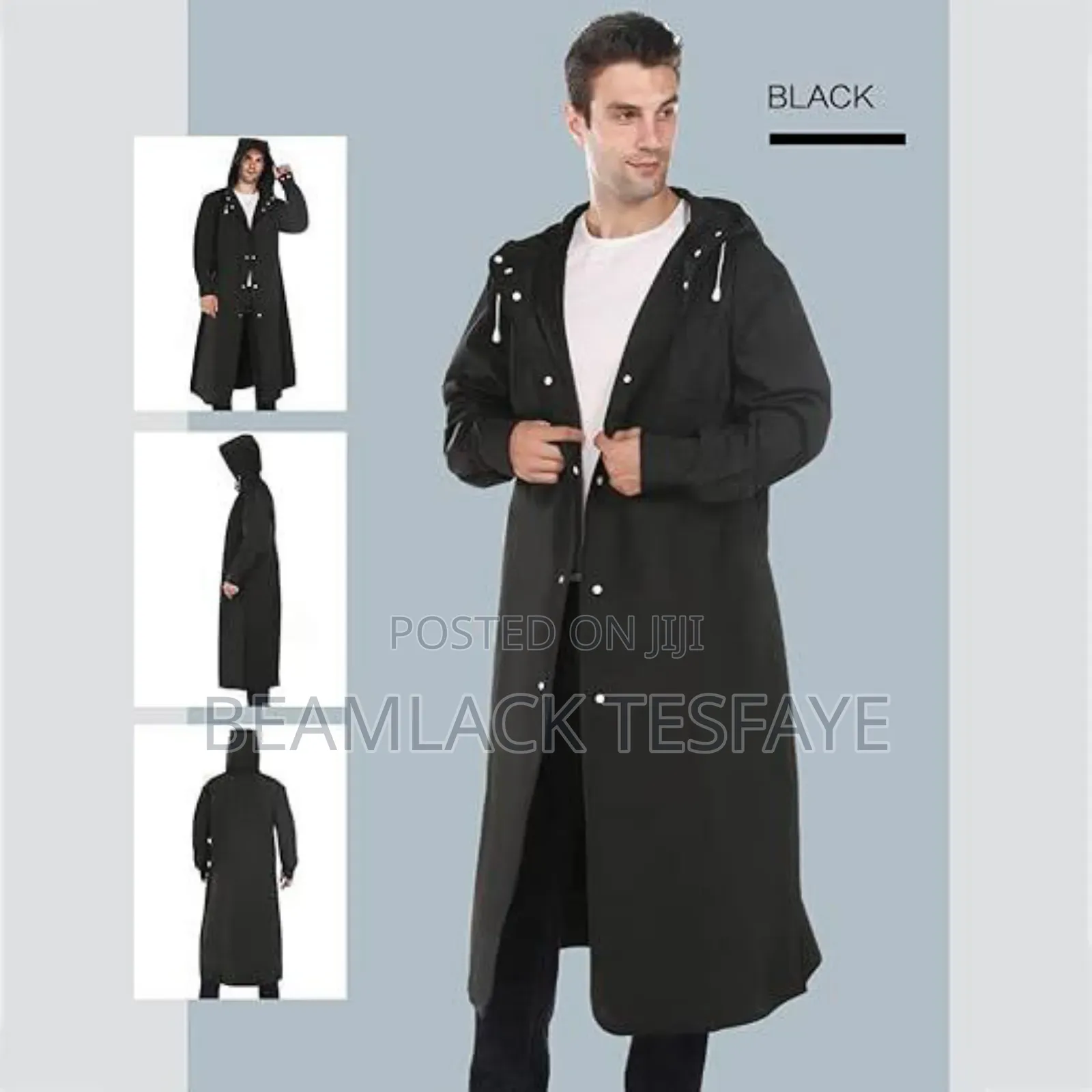 ለማንኛውም ሰው የሚሆንRain Coat /የዝናብ ልብስ