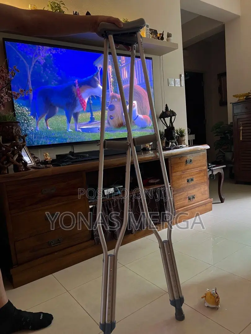 Crutches/ክራንች+Disability Support Their Weight While Walking