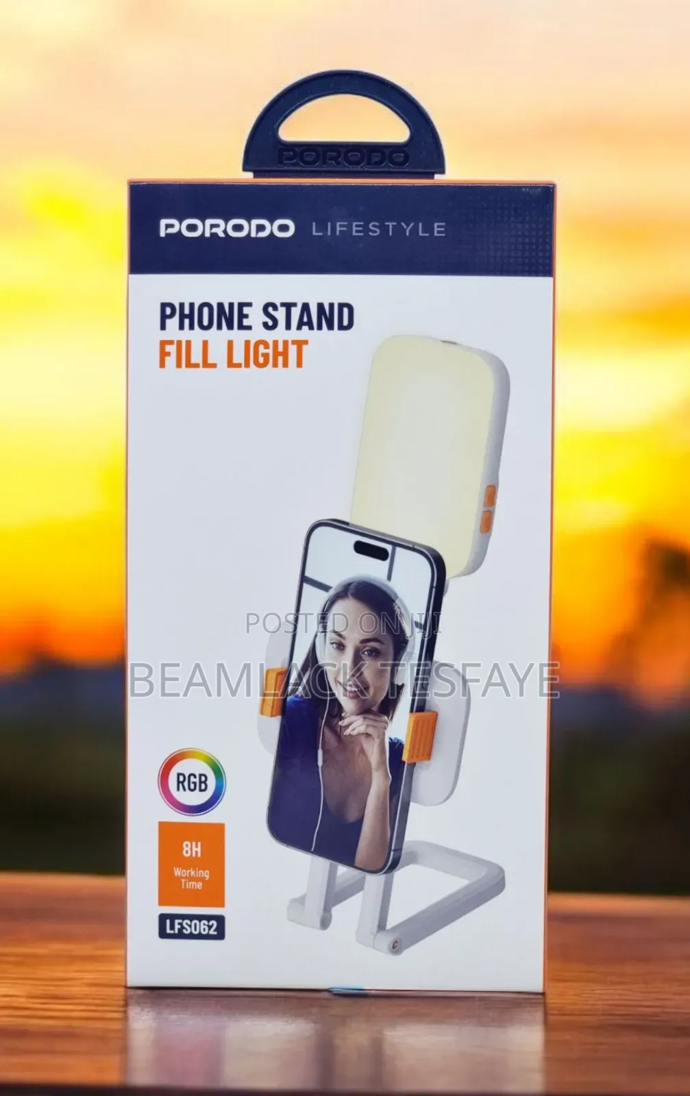 Porodo Lifestyle Clip-on Fill Light